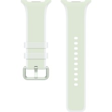 Samsung Galaxy Watch9 Şeffaf Kenarlı Kordon S/m - Yeşil