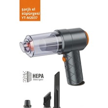 Trm Şarjlı 6000PA 120W Üfleme Çekme Şişirme Hepa Filtreli Alerji Karşıtı Evcil Hayvan Tüy Toplayıcı