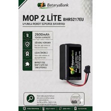 BataryaBank Xiaomi Mop 2 Lite (BHR5217EU) Uyumlu Robot Süpürge Bataryası 14.4V 2600MAH Li-Ion Şarjlı Pil