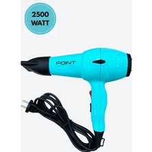 Point Blow Dryer Tam Profesyonel 2500 Watt Ac Motor Fön Makinesi Turkuaz