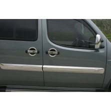Empressco Fiat Doblo 2000-2010 Krom Kapı Kolu 4 Kapı 12 Parça Paslanmaz Çelik