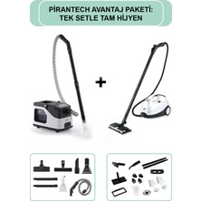 Pirantech KT-503 Koltuk & Halı Yıkama & CB-107C Buharlı Temizleyici