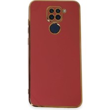 Ankaverse®   Redmi Note 9 Kılıf Volet Silikon - Kırmızı