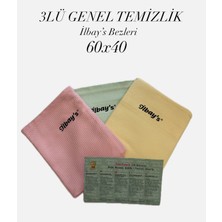 İlbay's Ilbays 3lü Genel Temizlik Bezi 60X40