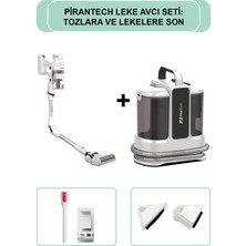 Pirantech ES-330 Pro Kablosuz Dikey Süpürge & KT-703 Koltuk ve Halı Yıkama Makinesi