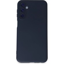 Ankaverse®  Samsung Galaxy M34 5g Kılıf Nano Içi Kadife Silikon - Lacivert