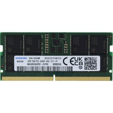 Samsung 16GB (1X16GB) Ddr5 6400MHZ PC5-51200 Sodımm 1rx8 1.1V 262 Pin M435R2GA3PB1-CCP