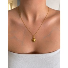 Sun Jewellery Deniz Kaplumbağası Figürlü Paslanmaz Çelik Kolye