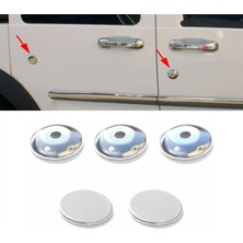 Empressco Ford Connect Uyumlu 2002-2009 Arası Krom Kilit Açma Çerçeve 5 Pcs P.çelik