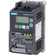 Siemens V20 Sürücü 200-240 V 1 AC 0.75 kW