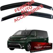 ferrous autoaccessories Toyota Proace Cargo / Verso Ferrous Cam Rüzgarlığı 2li 2025 ve Üstü