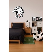 Beşiktaş Duvar Sticker Kartal 1 60 cm - Lisanslı Orijinal