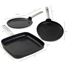 Empressco Tua Shop Graphite Izgara Tavası 28 cm 1022020