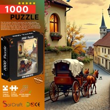 Soi Craft 1000 Parça Puzzle Sakin Kasaba Hayatı #6507