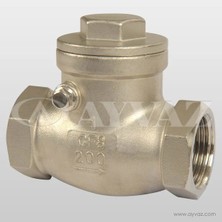 Ayvaz Çekvalf Çalpara Paslanmaz 11/4''  SC-201 Dişli