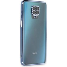Ankaverse®   Redmi Note 9 Pro Kılıf  Lensli Silikon - Açık Mavi