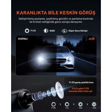 70MAI S410 Dikiz Aynalı Araç Içi Kamera+ RC15 Arka Kamera Seti