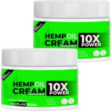 Louise Beauty Hempoil Cream 10X Rahatlatıcı Bakım Kremi 100 ml x 2 Adet