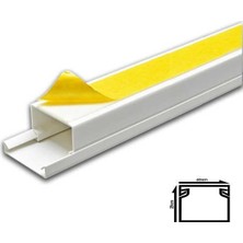 Kablo Kanalı 40X25 2mt Yapışkanlı