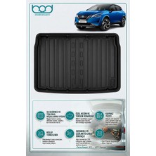Bod Nissan Qashqai (Tekna) Bagaj Havuzu 2014-2021 Üst
