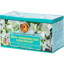 Akasya Katırkuyruğu Çiçeği Karışım Bitki Çayı 20 Süzen Poşet