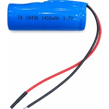 Efcell EF-18490 18490 3.7V 1400MAH Düz Kafa Şarj Edilebilir Li-Ion Pil