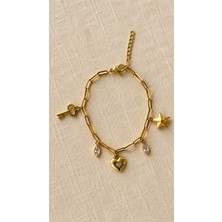 Doğum Taşlı Charm Bileklik