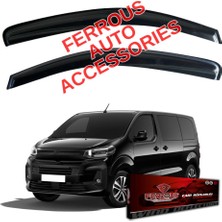 ferrous autoaccessories Citroen Spacetourer Ferrous Cam Rüzgarlığı 2li 2017 ve Üstü