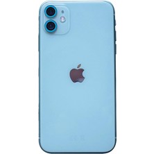 Ankaverse®  iPhone 11 Neon Fosforlu Kamera Lens - Mavi