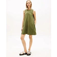 Tommy Hilfiger Kadın Tjw Linen Elbise