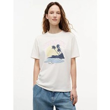 Tommy Hilfiger Tjw Kadın Relaxed Novelty T-Shirt