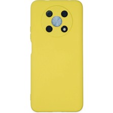 Ankaverse®  Huawei Nova Y90 Kılıf Nano Içi Kadife Silikon - Sarı