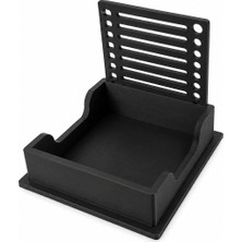 Yapı 3D Masaüstü Not Kağıtlık Düzenleyici Organizer | Minimal Tasarım | Ev Ofis Çalışma Masası Için Pratik