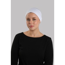 Hürrem Bone Beyaz Pratik Hazır Geçmeli Iç Bone Viskon Fileli Nefes Alabilen 3014_42