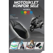 Motobros Arora Gt 125 Konfor Sele Motosiklet Sele Kılıfı Visco Sünger Koltuk Kılıfı