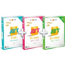 ÜçDörtBeş Yayınları Üçdörtbeş 345 Ayt Fizik+ Kimya + Biyoloji Soru Bankası 2026 Baskı 3 Kitap