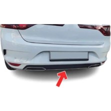Empressco Renault Megane 4 Sedan/hb Uyumlu Egsoz Çıkış Ara Çıta 2020 Üzeri Paslanmaz Krom