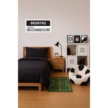Beşiktaş Duvar Sticker Tabela 90 cm - Lisanslı Orijinal