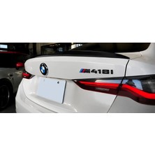 İdeal Aksesuar Bmw M418I Bagaj Yazısı Siyah Renk - Bmw M418I Trunk Emblem Black Color