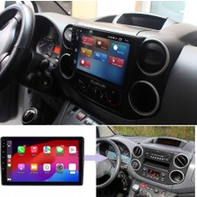 Oem Cadence Peugeot Partner Tepee Android Multimedya Sistemi 6-128 Cadence R18 (2015-2019) Ön Kayıt Kamera Hediyeli