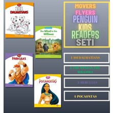 Penguin Çocuklar Için Movers-Flyers Seviye Ingilizce Hikaye Seti 4 Kitap (101 Dalmatıans-The Wind In The Willows-HERCULES-Pocahontas)