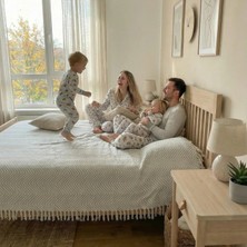 Rikka Home Çift Kişilik Pike 200X230 cm – Pamuk Karışımlı, Çift Taraflı, Hafif & Nefes Alabilen Battaniye (Gri)