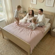 Rikka Home Çift Kişilik Pike 200X230 cm – Pamuk Karışımlı, Çift Taraflı, Hafif & Nefes Alabilen Battaniye
