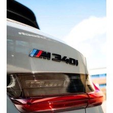 İdeal Aksesuar Bmw M340I Bagaj Yazısı Siyah Renk - Bmw M340I Trunk Emblem Black Color