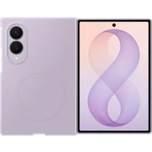 Samsung Galaxy Z Fold8 Silikon Magnet Kılıf - Mor