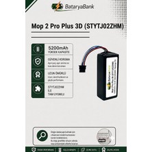 BataryaBank Mi Mop Pro 2 Plus 3D (STYTJ02ZHM) Uyumlu Robot Süpürge Bataryası 14.4V 5200MAH Li-Ion Yedek Pil