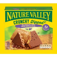 Nature Valley Crunchy Dipped Milk Chocolate Flavour Saveur Chocolat Au Laıt 8x2 16 Bar 160 G