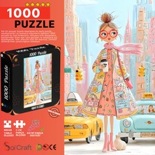 Soi Craft 1000 Parça Puzzle Tarz, Kahve ve Cesaret #6514