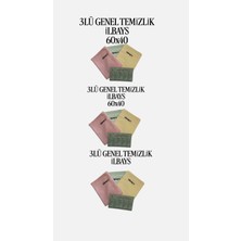 İlbay's Ilbays 3lü Genel Temizlik Bezi 60X40 3 Paket