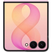 Samsung Galaxy Z Flip8 Şeffaf Kılıf - Şeffaf